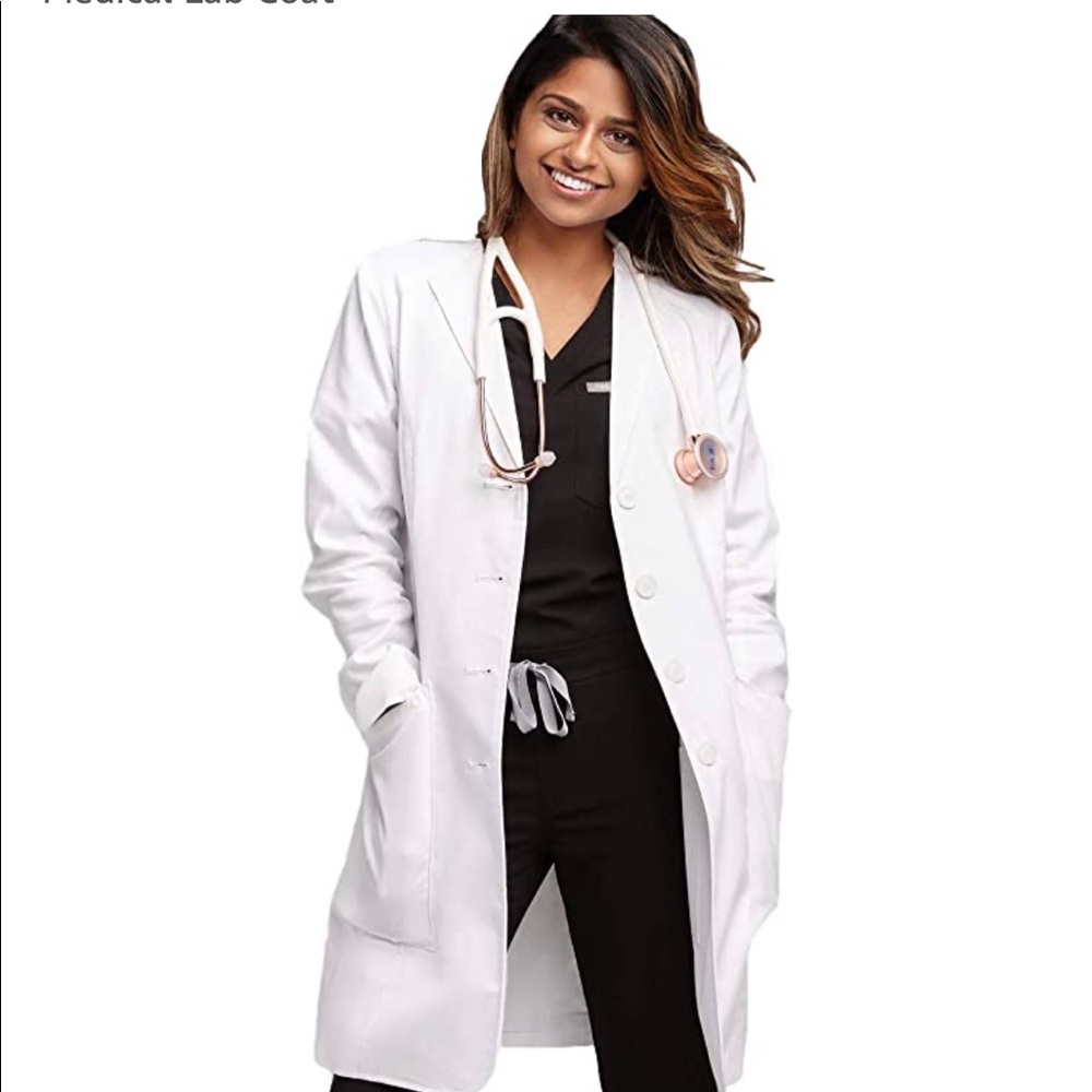 NWT Figs Aurora Lab Coat XS